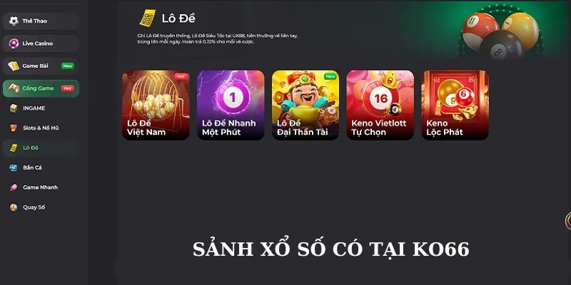 xổ số Ko66